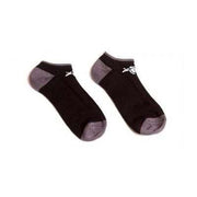 Black and gray low ankle Animal CREW Socken socks with skull design