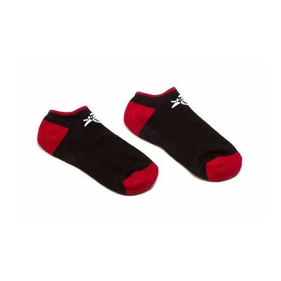 Black and red low ankle ANIMAL CREW SOCKEN socks with logo for comfortable adventurous wear