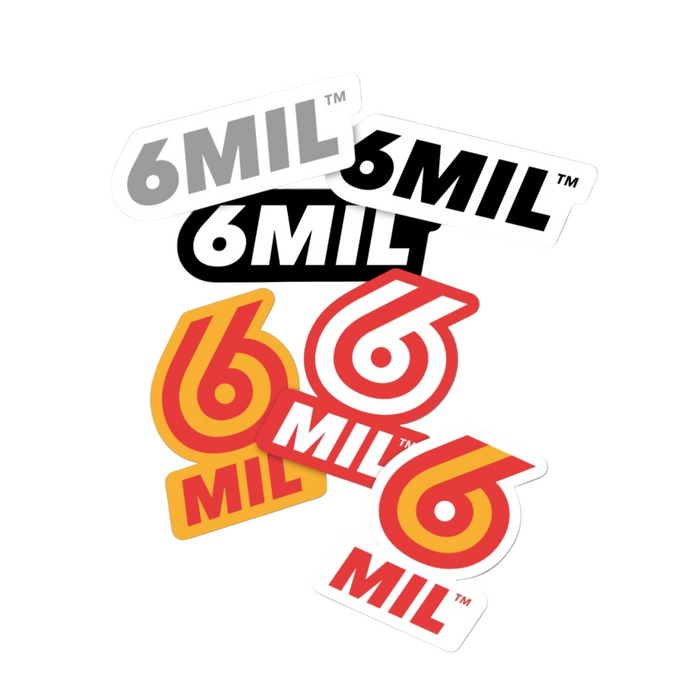 6MIL PS-01 PROMO STICKER SET