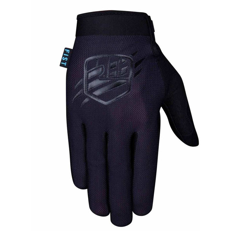 FIST Blackedout Hot Weather Breezer Gloves with breathable stretch mesh and touchscreen fingertips