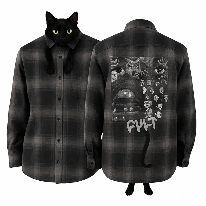 CULT BRAINWASHED FLANNEL SHIRT