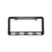 CULT Drop In License Plate Frame in black with "TURN OFF TUNE OUT DROP IN" text and drop-in design for easy installation