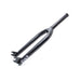 CULT SECT V3 Fork black heat-treated CrMo BMX bike fork with one-piece steerer and peg-friendly dropouts