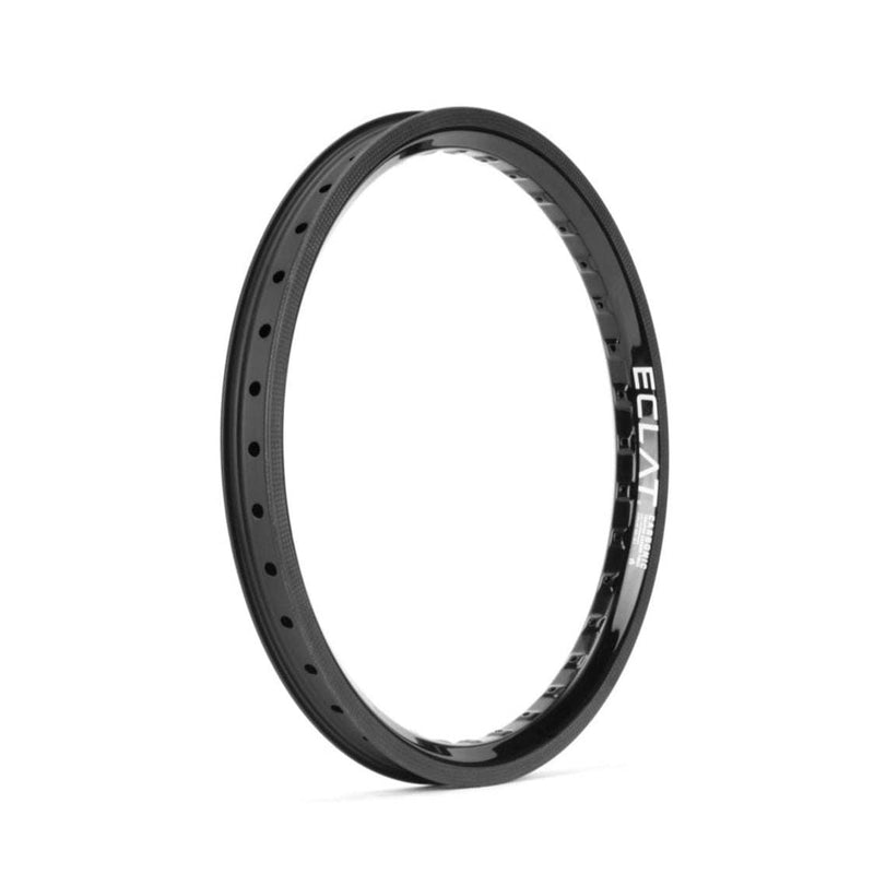 ÉCLAT Carbonic V2 Rim brakepad surface made of lightweight, stiff Torayca carbon fiber for BMX freestyle riding