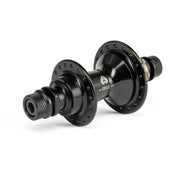 Lightweight ÉCLAT EXILE CS HUB, black alloy, designed for trail and transition riders with rapid 120-point engagement.