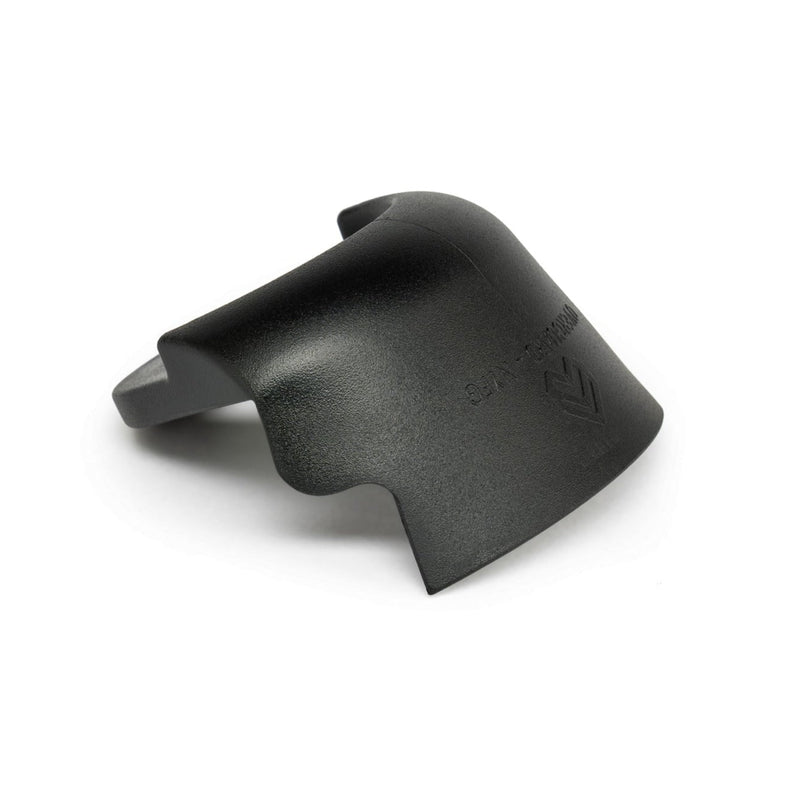 Black nylon ÉCLAT OVERGUARD rear hub guard for BMX bike protection against grind damage