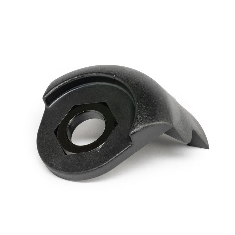 ÉCLAT OVERGUARD REAR HUB GUARD (NYLON) in black, universal fit for bike hubs, pegs, and frames.