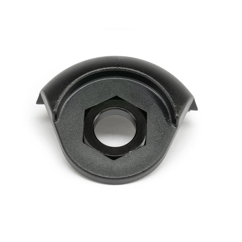 ÉCLAT OVERGUARD REAR HUB GUARD (NYLON) - Universal black nylon/fiberglass bike hub guard for grind protection.