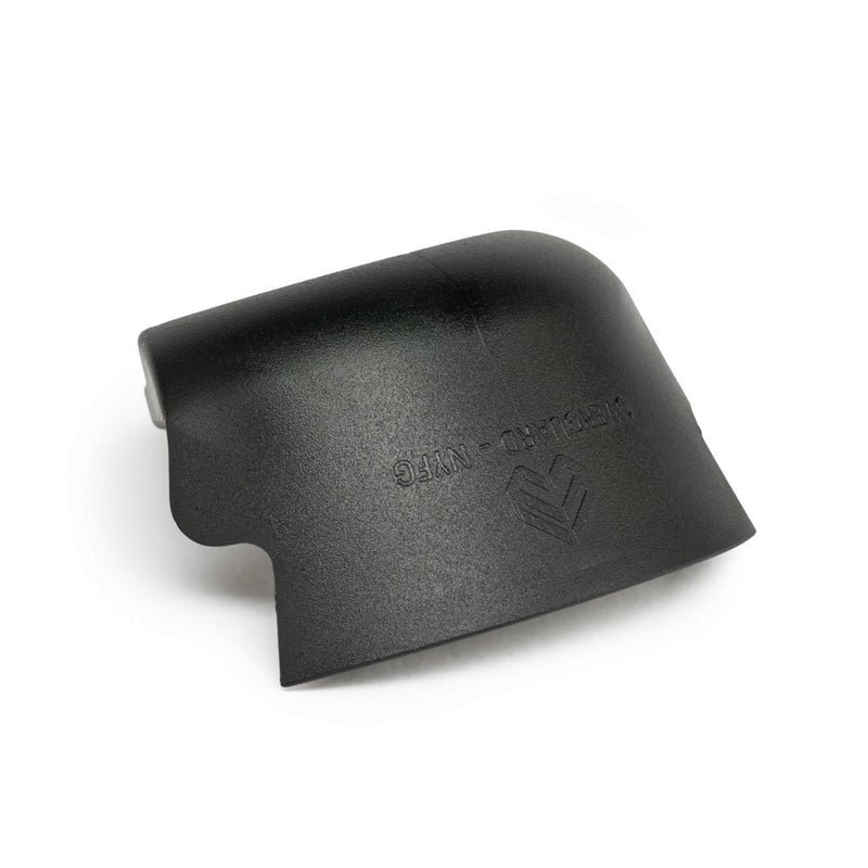 ÉCLAT Overguard Rear Hub Guard, nylon/fiberglass, black, universal fit, bike protection accessory.