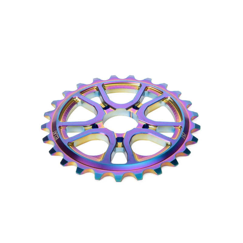ÉCLAT RS SPROCKET in CNC machined 6061-T6 alloy with 5-spoke design.