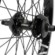 ÉCLAT BONDI Cortex EVO CS rear wheel with 36h Bondi rim and sealed 9t driver hub.
