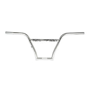 Éclat CONTROLLER 4PC Handlebar, Lewis Mills signature, retro-inspired, heat-treated chromoly, 9" or 9.5" rise, black or C.P. color.