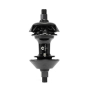 Black ÉCLAT CORTEX EVO CS rear hub with 108 POE 6-pawl internal mechanism for street bikes.