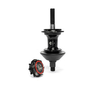 ÉCLAT CORTEX EVO CS rear hub with 108 POE 6-pawl mechanism, black, high-quality sealed bearings.