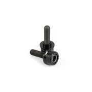ÉCLAT EXILE HUB spare parts black bicycle hub bolts close-up on white background