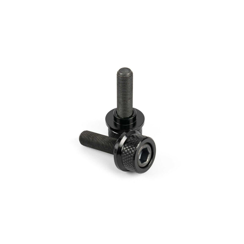 ÉCLAT EXILE HUB spare parts black bicycle hub bolts close-up on white background