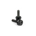 ÉCLAT EXILE HUB spare parts black bicycle hub bolts close-up on white background
