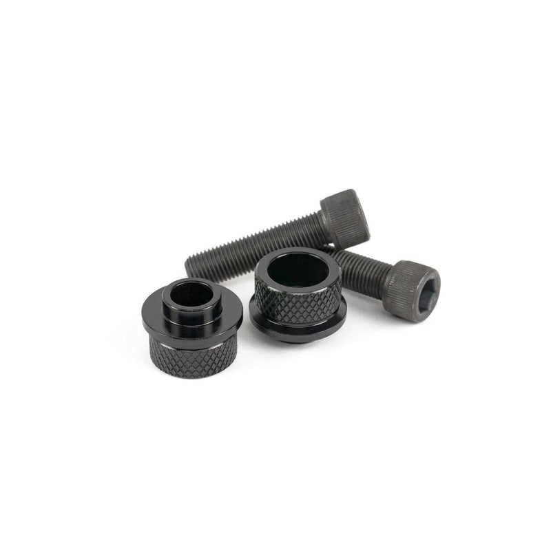 ÉCLAT Exile Hub spare parts including bolts and black textured hub components