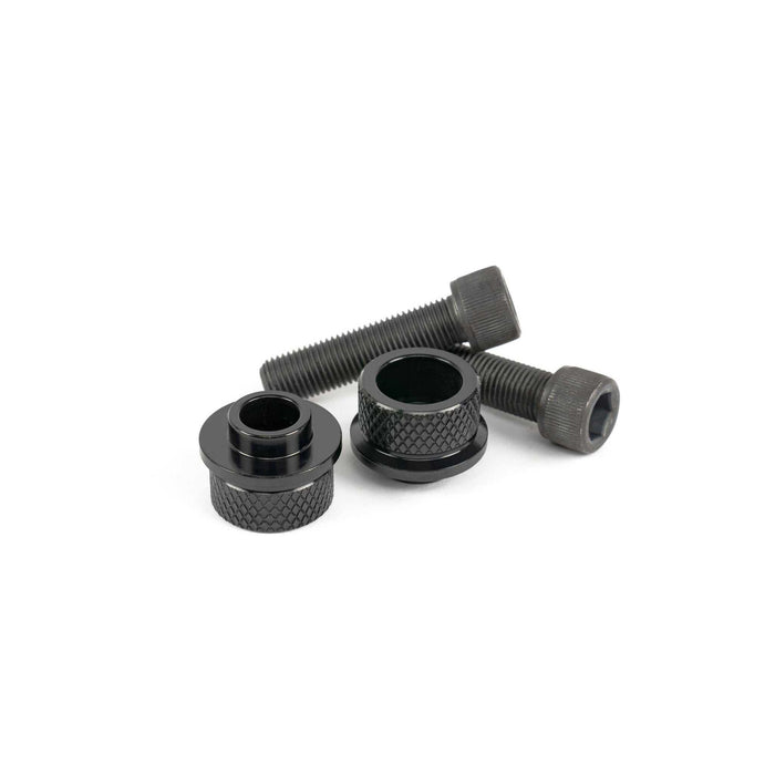 ÉCLAT Exile Hub spare parts including bolts and black textured hub components