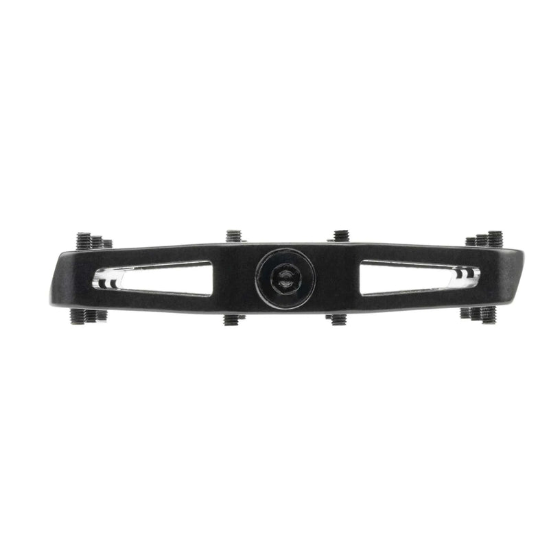 ÉCLAT SURGE XL Pedal black oversized alloy BMX pedal with replaceable pins and low profile design