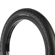 ÉCLAT VAPOUR TIRE with micro knurled tread and Pangolin sidewall protection in black.