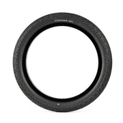 ÉCLAT VAPOUR TIRE black BMX tire with micro knurled tread and Cobweb puncture protection