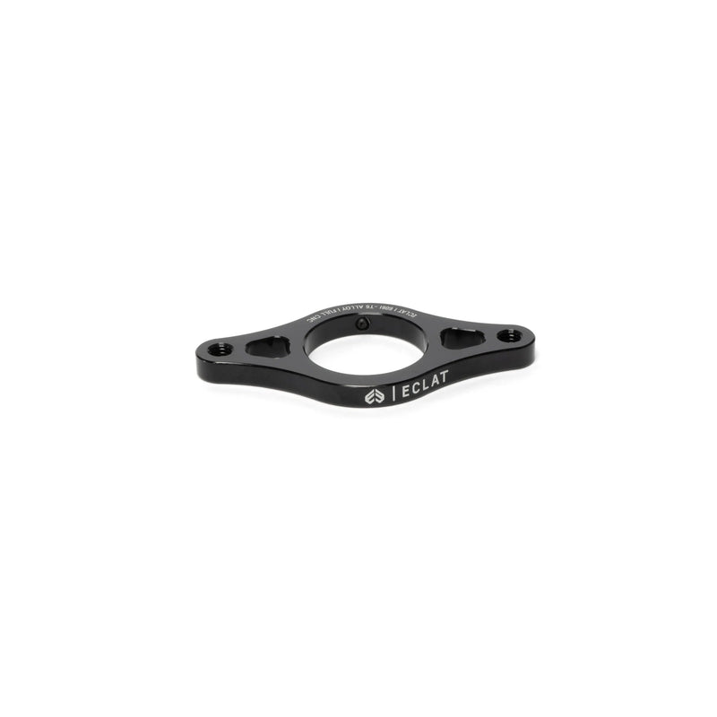 ÉCLAT FLAT ROTOR PLATE, CNC-machined, lightweight 6061-T6 alloy, grub screw, anti-slip.
