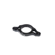 CNC-machined ÉCLAT RISE ROTOR PLATE, aluminum alloy, lightweight design with anti-slip grub screws.