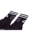 ÉCLAT 08 SOCKS in black with combed cotton and one size fit.