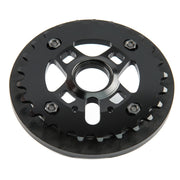 ÉCLAT AK Guard Sprocket with integrated nylon guard for friction-free grinding.