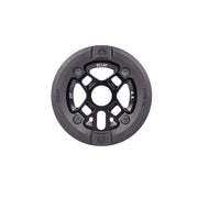 ÉCLAT AK Guard Sprocket with integrated nylon guard for enhanced grinding, 6061-T6 alloy, 25t size.