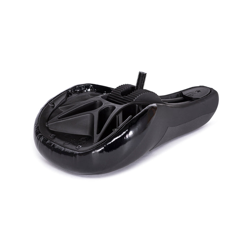 ÉCLAT BIOS PIVOTAL SEAT FAT with custom-designed seat base, black finish.