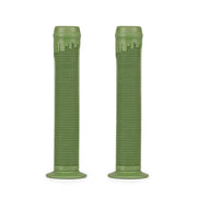 ÉCLAT BRUNO GRIP, army green BMX handlebar grips with Frankfurt skyline design, K3 rubber.