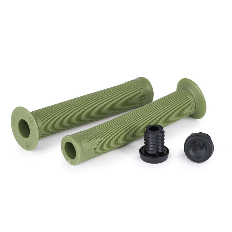 ÉCLAT BRUNO GRIP in army green, VEX K compound, with Corx V2 barends, 164mm x 28mm.