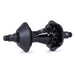 ÉCLAT CORTEX CASSETTE HUB, durable alloy with nylon guards, black finish.