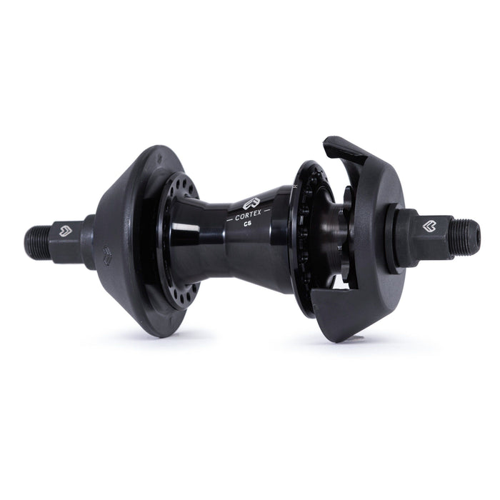 ÉCLAT CORTEX CASSETTE HUB with durable black alloy hub-shell and nylon guards.