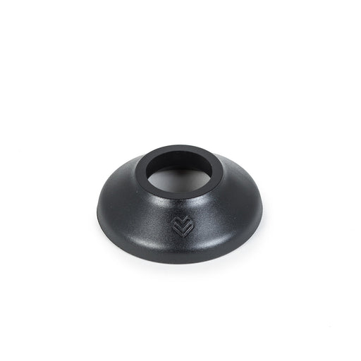 ÉCLAT Cortex/Seismic front hub guard, black nylon-fibreglass, smooth protection for front hubs.
