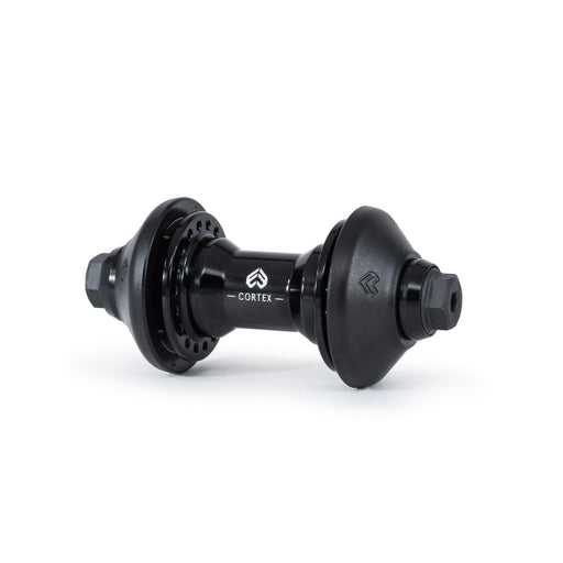 ÉCLAT CORTEX FRONT HUB with black alloy shell and nylon-fiberglass hub guards.