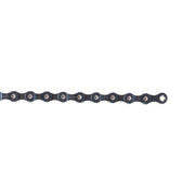 Diesel chain motorbike style, steel, chromized treatment, 1/2" x 1/8", black.