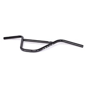 Black Dive Bar BMX handlebars with 9.25" rise and seamless 4130 crmo tubing.