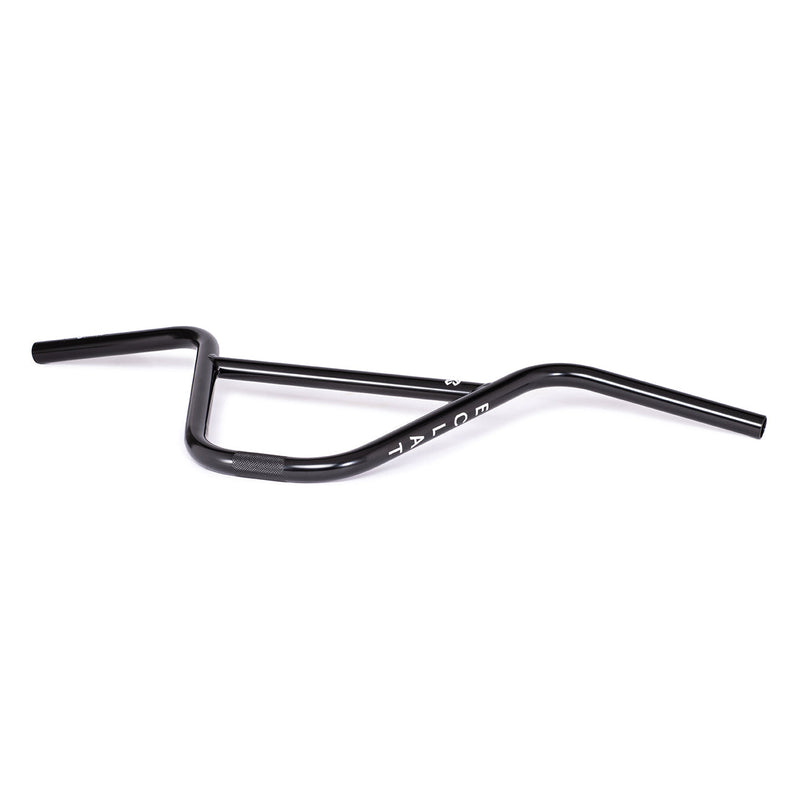 Black Dive Bar BMX handlebars with 9.25" rise and seamless 4130 crmo tubing.