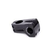 ÉCLAT DOMAIN FRONT LOAD STEM, CNC machined 6061-T6 alloy, black, 50mm reach, wider faceplate.