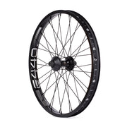 ÉCLAT E440/CORTEX front wheel with 36h stainless steel spokes, 6061-T6 alloy rim, fully sealed Cortex hub, lightweight and durable design