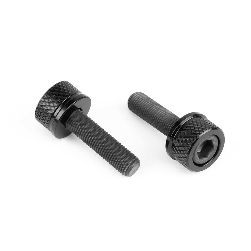 Black ÉCLAT Exile hub spare part bolts for BMX bike hubs