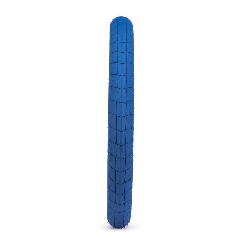 ÉCLAT FIREBALL TIRE, super-wide 2.40" blue street BMX tire, grind resistant, puncture-proof.