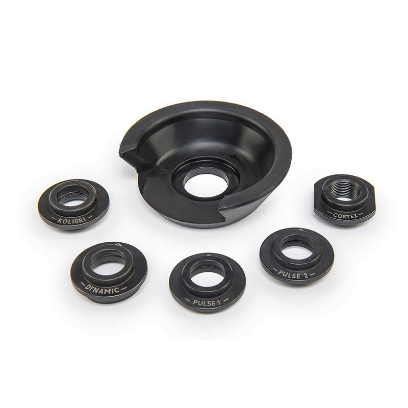 ÉCLAT GONG Driver Guard in black nylon-fibreglass, fits Éclat rear hubs with adaptor.