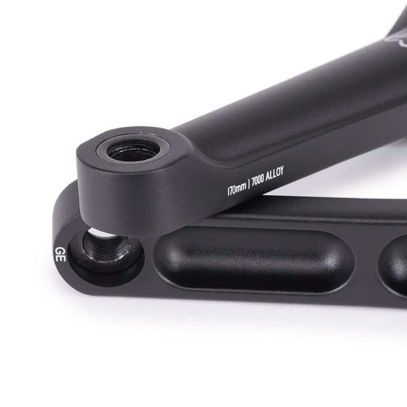 ÉCLAT MAVERICK CRANKS, 7000 series alloy, 170mm length, strong and lightweight design.