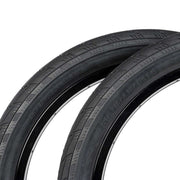 ÉCLAT MIRAGE TIRE black BMX tires with dual compound tread and Silkshield protection for street and ramp riding