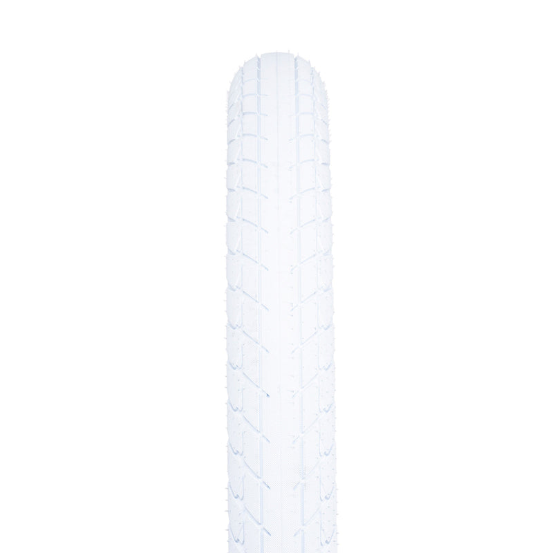 Éclat Morrow Tire, white/gum sidewall, Ty Morrow signature BMX tire with high-performance tread, enhanced grip, and puncture protection.