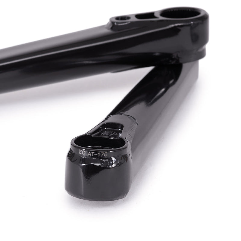 ÉCLAT ONYX CRANKS, innovative chromoly 3pc design with hollow 24mm spindle, 165mm or 175mm length.
